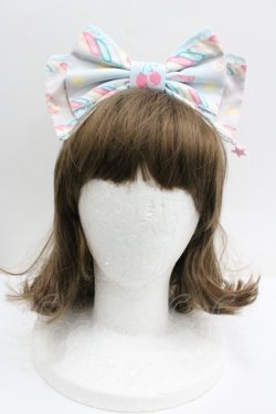 画像1: Angelic Pretty / Sugary Carnivalカチューシャ  サックス I-26-01-27-101-AP-AC-SA-ZI