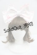 LOLITAその他(お買取対象外) / パールリボンカチューシャ  白Ｘピンク I-26-01-27-103-LO-AC-SA-ZI