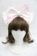 画像1: LOLITAその他(お買取対象外) / パールリボンカチューシャ  白Ｘピンク I-26-01-27-103-LO-AC-SA-ZI (1)