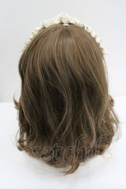 画像3: m petit by misako / TT*AMレースカチューシャ  アイボリー I-26-01-27-105-LO-AC-SA-ZI