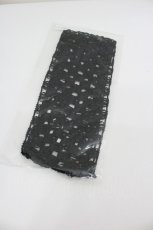 画像1: MARBLE / メッシュヘアバンド  黒 I-26-01-27-110-GO-AC-SA-ZT610-F005 (1)