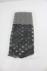 画像2: MARBLE / メッシュヘアバンド  黒 I-26-01-27-110-GO-AC-SA-ZT610-F005 (2)