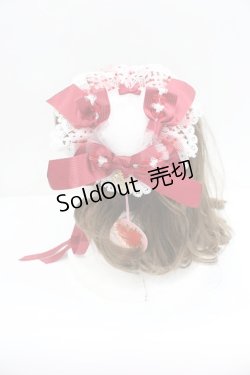 画像2: BABY,THE STARS SHINE BRIGHT / いちごのCharlotteヘッドドレス  ピンクＸ赤 I-26-01-27-114-BA-AC-SA-ZI