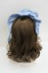 画像3: axes femme kawaii / ドットチュールフリルカチューシャ  青 I-26-01-27-117-AX-AC-SA-ZI (3)