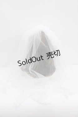 画像3: Triple fortune / ベールヘッドドレス  ホワイト I-26-01-27-121-EL-AC-SA-ZI