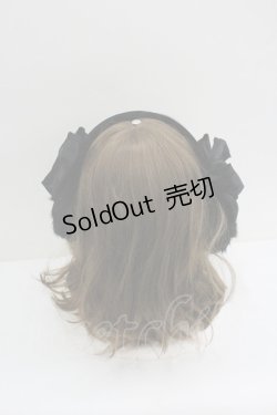 画像2: Jane Marple / ファーリボンイヤーマフ  黒 I-26-01-27-124-JM-ZA-SA-ZT0206V