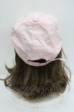 画像2: MILKBOY / LAND刺繍キャップ  ピンクＸ白 I-26-01-27-125-MB-AC-SA-ZI