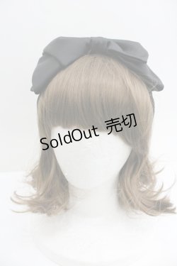 画像2: Secret Honey / リボンカチューシャ  黒 I-26-01-27-012-CA-AC-SA-ZT618-F001