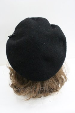 画像3: m petit by misako / サンリオキャラクターズコラボ クロミ ベレー  中黒 I-26-01-27-017-LO-AC-SA-ZI