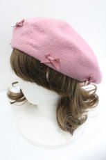 画像1: m petit by misako / サンリオキャラクターズコラボ マイメロディ ベレー M 中桃 I-26-01-27-018-LO-AC-SA-ZTK037 (1)