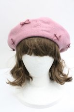 画像2: m petit by misako / サンリオキャラクターズコラボ マイメロディ ベレー M 中桃 I-26-01-27-018-LO-AC-SA-ZTK037 (2)