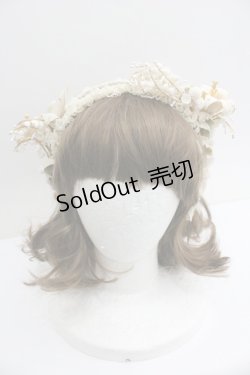 画像2: Hoshibako Works / 白昼夢の花影カチューシャ TypeA  アイボリー I-26-01-27-027-LO-AC-SA-ZI