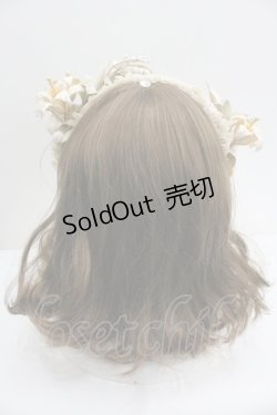 画像3: Hoshibako Works / 白昼夢の花影カチューシャ TypeA  アイボリー I-26-01-27-027-LO-AC-SA-ZI