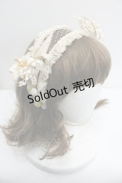 画像4: Hoshibako Works / 白昼夢の花影カチューシャ TypeA  アイボリー I-26-01-27-027-LO-AC-SA-ZI