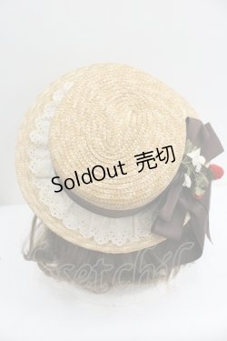 画像3: Innocent World / ストロベリーハット  ブラウン I-26-01-27-028-IW-AC-SA-ZI