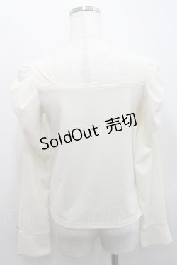 画像2: axes femme / 2WAYリボントップス  アイボリー I-26-01-29-004-AX-TO-SA-ZI