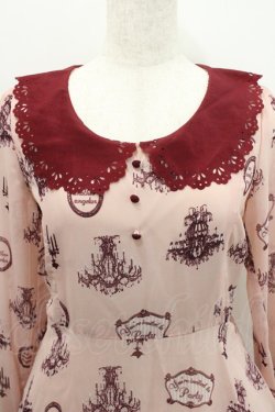 画像3: an another angelus / シャンデリアプリントワンピース F ピンク I-26-01-29-037-CA-OP-TE-ZI