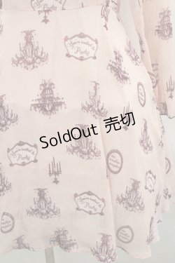 画像4: an another angelus / シャンデリアプリントワンピース F ピンク I-26-01-29-037-CA-OP-TE-ZI