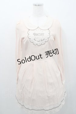 画像1: Amavel / ビスケットワッペンワンピース F ピンク I-26-01-29-038-CA-OP-TE-ZI