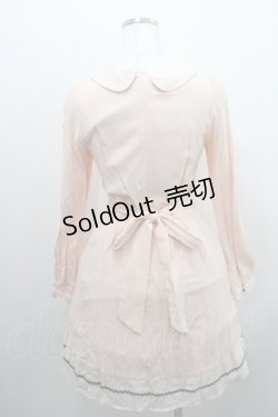 画像2: Amavel / ビスケットワッペンワンピース F ピンク I-26-01-29-038-CA-OP-TE-ZI