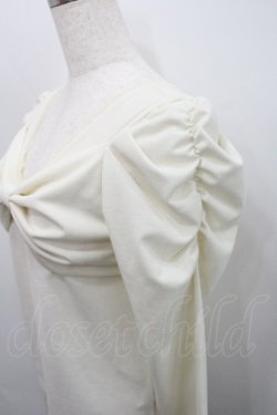 画像4: axes femme / 2WAYリボントップス  アイボリー I-26-01-29-004-AX-TO-SA-ZI