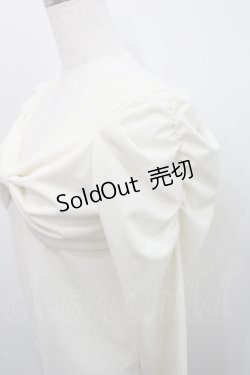 画像4: axes femme / 2WAYリボントップス  アイボリー I-26-01-29-004-AX-TO-SA-ZI