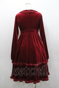 画像2: Virally / hsベロア2WAYワンピース S ボルドー I-26-01-29-055-EL-OP-SA-ZI