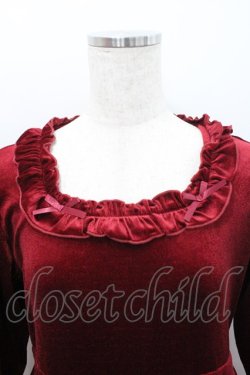 画像3: Virally / hsベロア2WAYワンピース S ボルドー I-26-01-29-055-EL-OP-SA-ZI