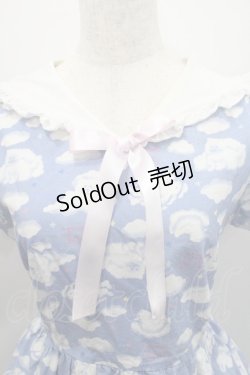 画像3: Nile Perch / アニマル雲柄半袖ワンピース  パープルＸ白 I-26-01-29-056-LO-OP-SA-ZI