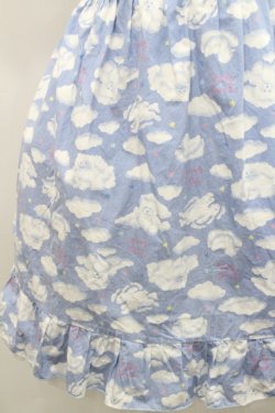 画像4: Nile Perch / アニマル雲柄半袖ワンピース  パープルＸ白 I-26-01-29-056-LO-OP-SA-ZI