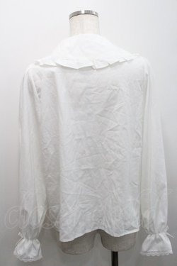 画像2: m petit by misako / AM マルエリフリルブラウス M 白 I-26-01-29-001-LO-BL-SA-ZI