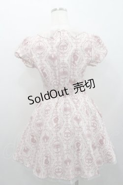 画像2: Secret Honey / プリンセス柄ワンピース 2 ピンク I-26-01-29-057-CA-OP-TE-ZI