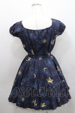 画像2: Secret Honey / ホロスコープ星座柄ワンピース 2 ネイビー I-26-01-29-058-CA-OP-TE-ZI