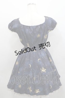 画像2: Secret Honey / ホロスコープ星座柄ワンピース 2 ネイビー I-26-01-29-058-CA-OP-TE-ZI