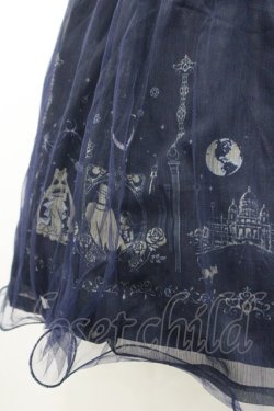 画像3: Secret Honey / シルエットプリントショートワンピース 2 ネイビー I-26-01-29-061-CA-OP-TE-ZI