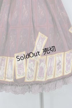 画像3: Secret Honey / カードキャプターさくら×Secret Honey〜クロウカード柄ワンピース〜 2 ワイン I-26-01-29-062-CA-OP-TE-ZI