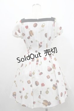 画像2: Secret Honey / スイーツ柄ビスチェワンピース 2 オフ I-26-01-29-064-CA-OP-TE-ZI