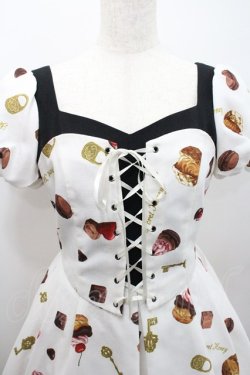 画像3: Secret Honey / スイーツ柄ビスチェワンピース 2 オフ I-26-01-29-064-CA-OP-TE-ZI