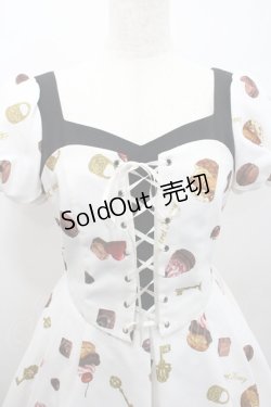 画像3: Secret Honey / スイーツ柄ビスチェワンピース 2 オフ I-26-01-29-064-CA-OP-TE-ZI