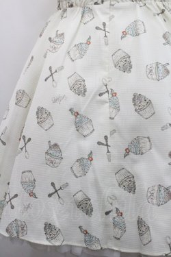 画像3: Secret Honey / カップケーキ&カトラリーワンピース 2 アイボリー I-26-01-29-065-CA-OP-TE-ZI