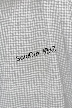 画像4: Secret Honey / ２重襟千鳥格子ワンピース 2 黒×白 I-26-01-29-066-CA-OP-TE-ZI