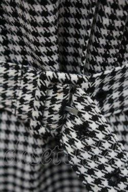 画像5: Secret Honey / ２重襟千鳥格子ワンピース 2 黒×白 I-26-01-29-066-CA-OP-TE-ZI