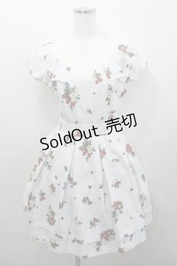 画像1: Secret Honey / ベリー柄ワンピース 2 サックス I-26-01-29-067-CA-OP-TE-ZI