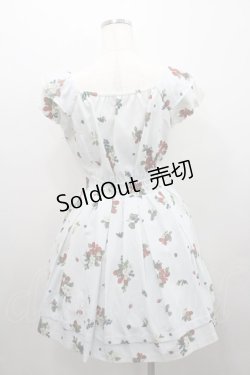 画像2: Secret Honey / ベリー柄ワンピース 2 サックス I-26-01-29-067-CA-OP-TE-ZI