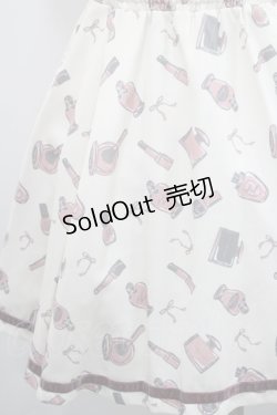 画像3: Secret Honey / コスメ総柄ノースリーブワンピース 2 アイボリー I-26-01-29-069-CA-OP-TE-ZI