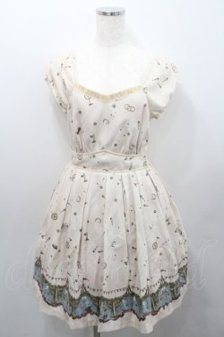 画像1: Secret Honey / サーカスプリントワンピース 2 アイボリー I-26-01-29-070-CA-OP-TE-ZI