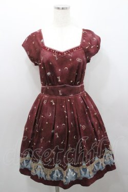 画像1: Secret Honey / サーカスプリントワンピース 2 ワイン I-26-01-29-071-CA-OP-TE-ZI