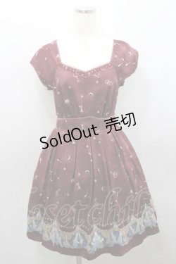 画像1: Secret Honey / サーカスプリントワンピース 2 ワイン I-26-01-29-071-CA-OP-TE-ZI