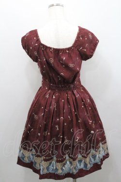 画像2: Secret Honey / サーカスプリントワンピース 2 ワイン I-26-01-29-071-CA-OP-TE-ZI