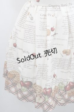 画像4: Secret Honey / アップルパイ柄ワンピース 2 生成り I-26-01-29-072-CA-OP-TE-ZI